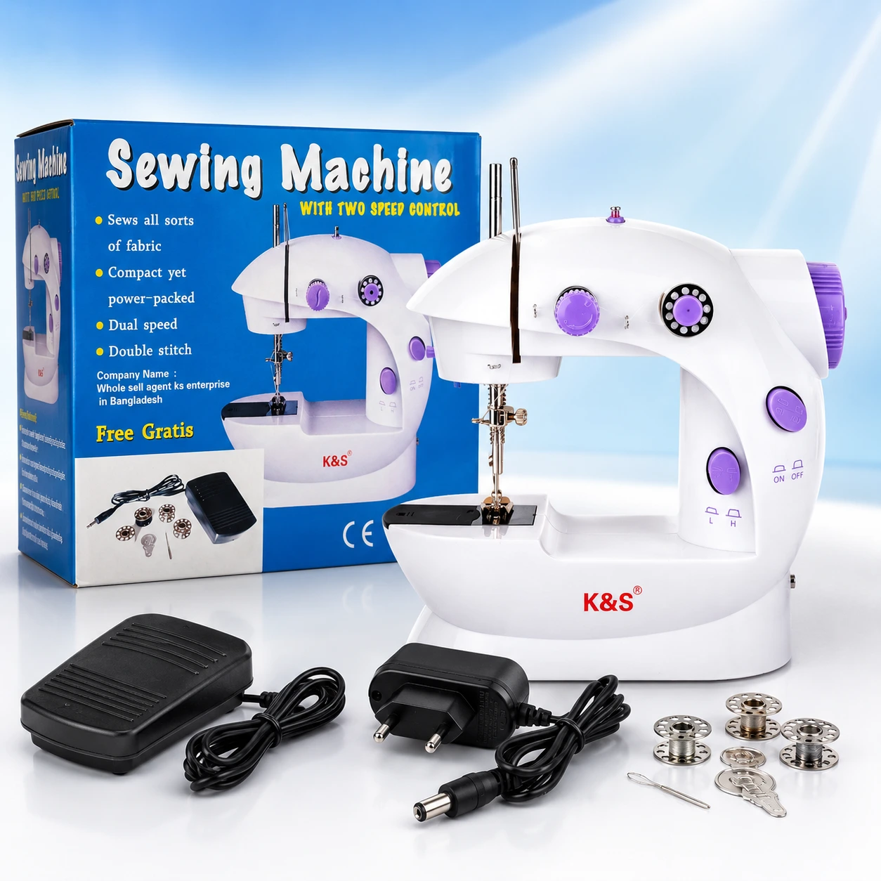 Portable Sewing Machine MLSM-202 Mini Kroykart