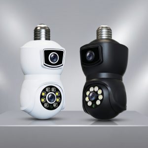 V380 E9 Dual Lens Bulb PTZ IP Camera Price in Bangladesh