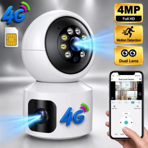 V380 Pro Dual Lens SIM Supported Camera Price in Bangladesh