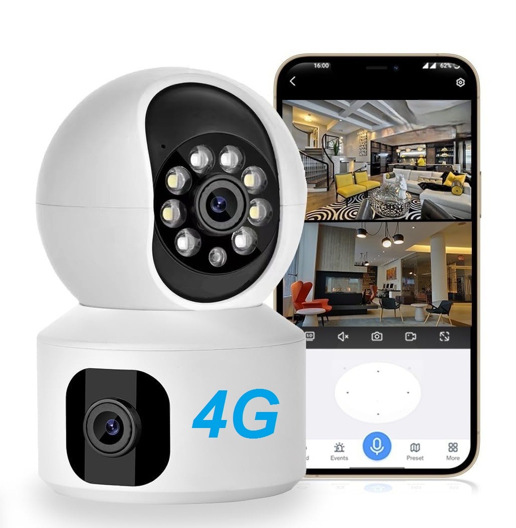 V380 Pro Dual Lens SIM Supported Camera Price in Bangladesh