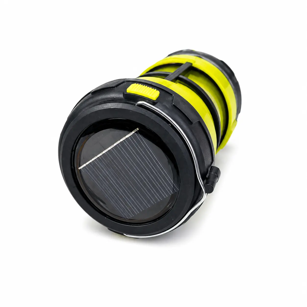 2-in-1 Solar Energy Camping Lantern & Handheld Torch – Rechargeable Emergency Light with Solar Panel, USB Charging Port & Portable Hanging Handle for Outdoor Camping & Travel - Image 4