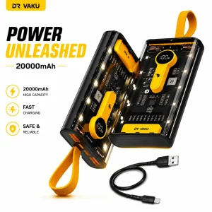 Transparent 66W High-Speed Power Bank 20000mAh price in bd