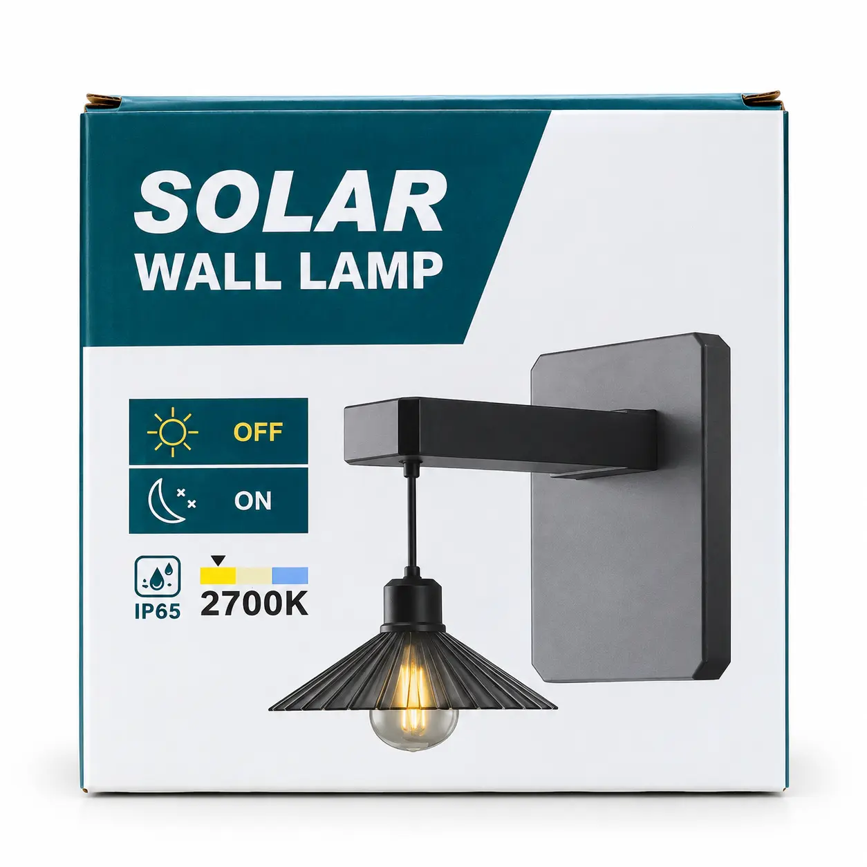 Outdoor Solar Wall Lamp Waterproof Price in BD
