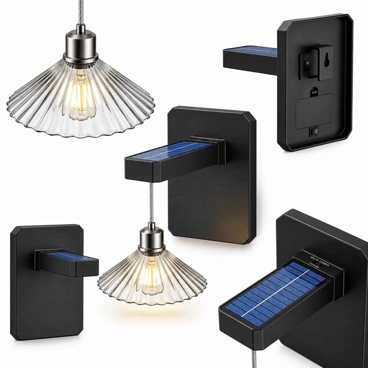 Outdoor Solar Wall Lamp Waterproof - Image 3
