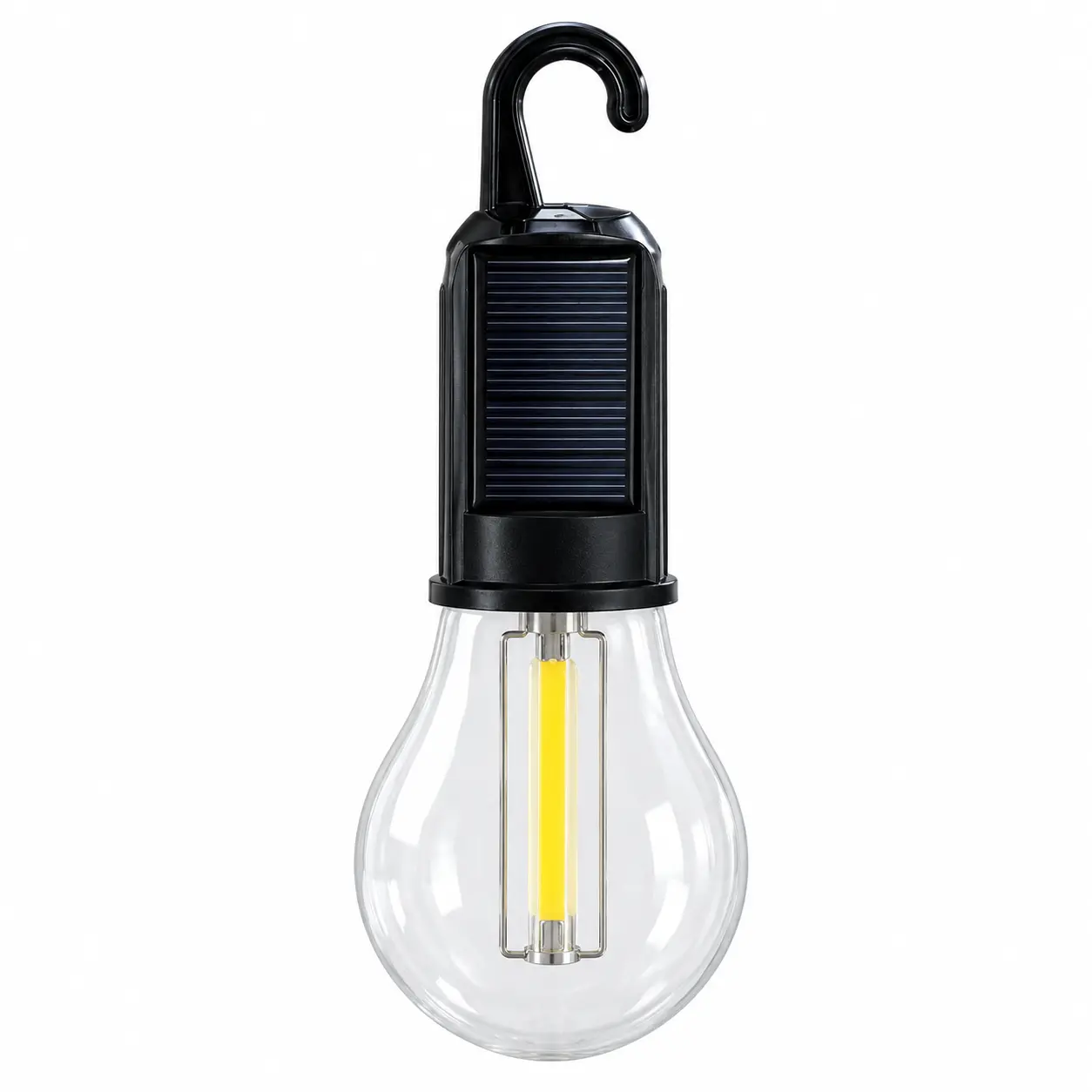 Rechargeable Solar Camping Lamp – Portable LED Hanging Lantern with Type-C Charging, Warm Ambient Light & Emergency Battery Backup for Outdoor & Home Use - Image 2