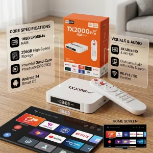 TX2000 Pro 5G Smart TV Box price in bd