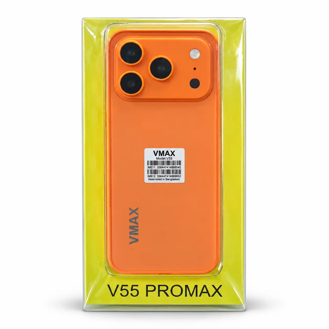 VMAX V55 PRO Max Feature Phone – 2.8 Inch HD Display, Slim Metal Body, 2500mAh Built-In Battery, Type-C Port, Wireless FM, Auto Call Recording & Dual SIM Support - Image 4